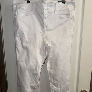 Torrid High Rise White Jeans for Women
